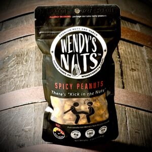 Wendy’s Nuts “Kick in the Nuts” Spicy (HOT) Peanuts 1x4oz sack