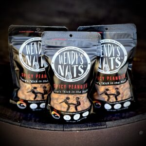 Wendy’s Nuts “Kick in the Nuts” Spicy (HOT) Peanuts [threesome] 3x4oz sacks