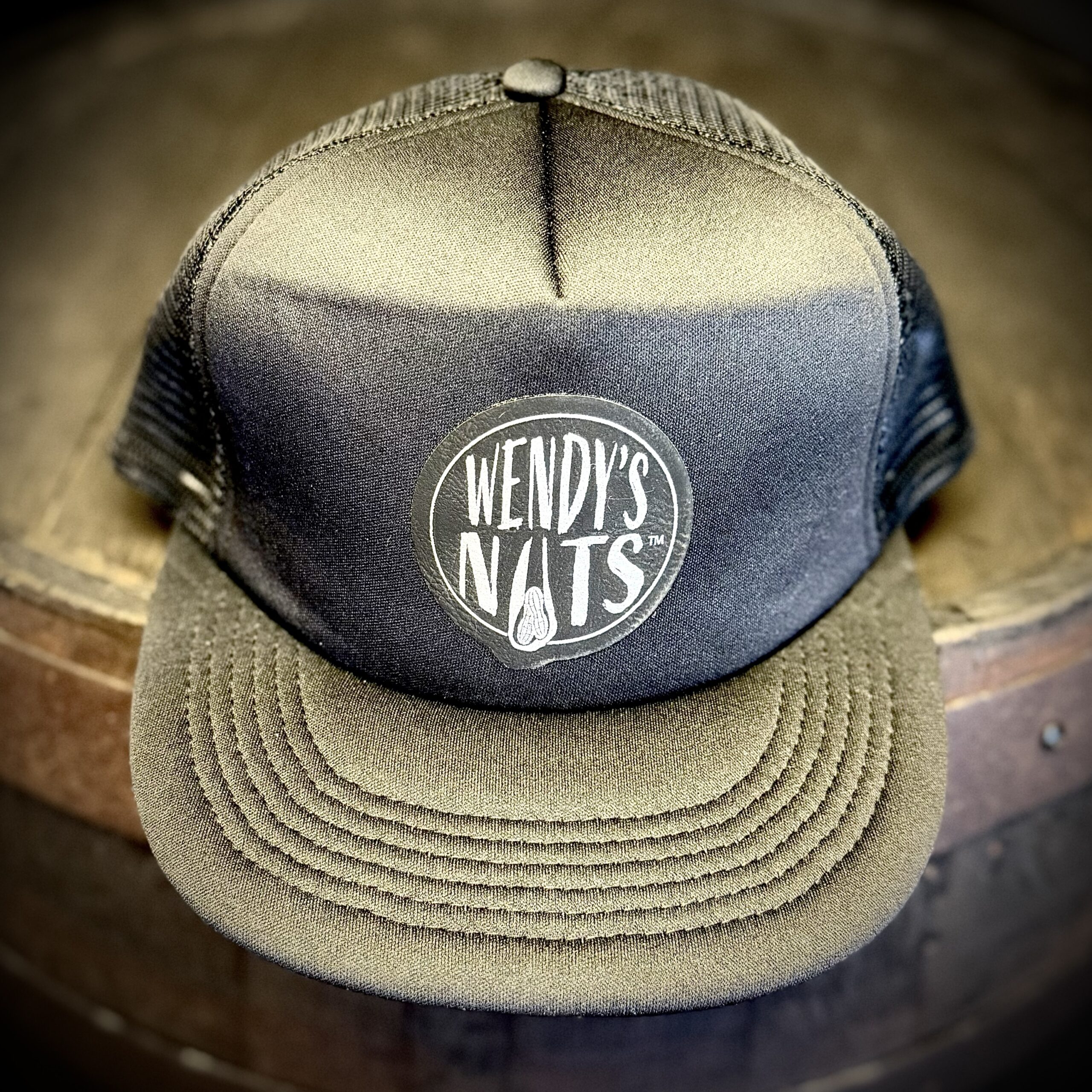 Wendy’s Nuts soft black hat